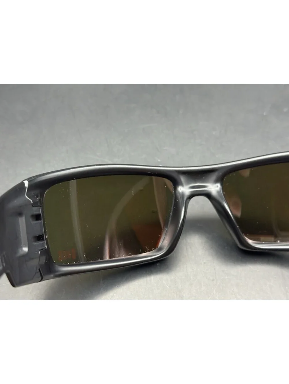 Oakley Gascan NFL Bengals Matte Black Ruby Iridium (BUCS Etched)